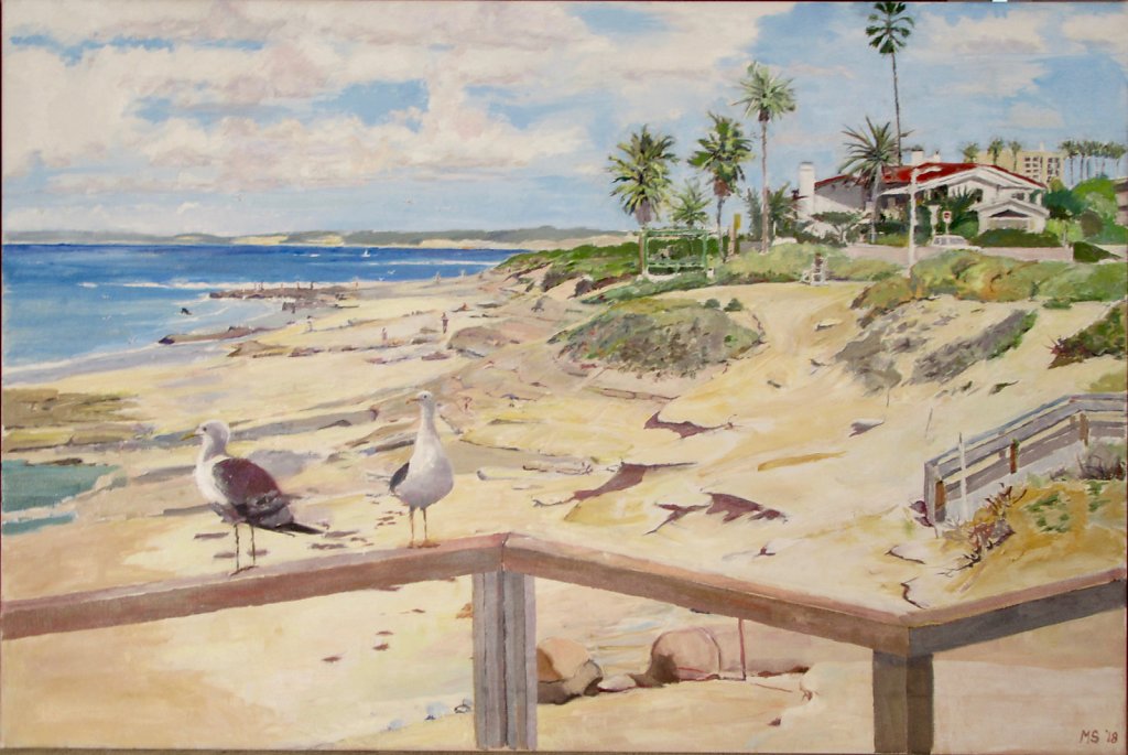 La Jolla  40" x 60" oil on canvas